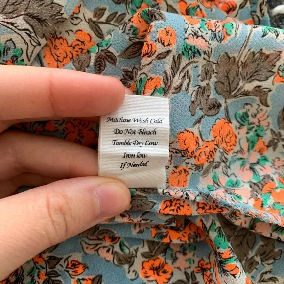 Mine Neon Lightweight Floral Contrast Zipper Tank - Picture 7 of 7